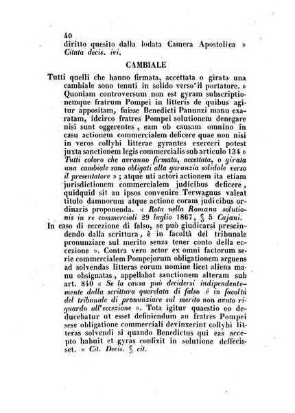 Repertorio generale di giurisprudenza dei tribunali romani