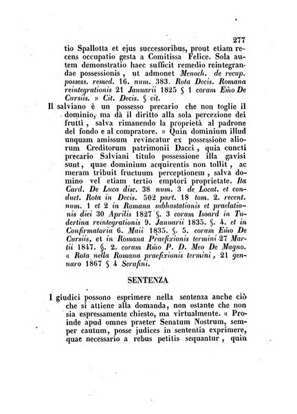 Repertorio generale di giurisprudenza dei tribunali romani