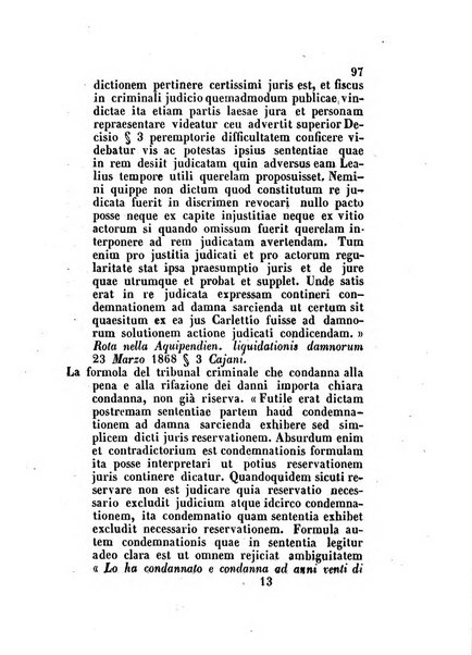 Repertorio generale di giurisprudenza dei tribunali romani