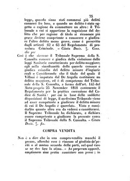 Repertorio generale di giurisprudenza dei tribunali romani