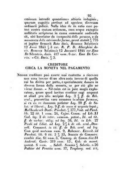 Repertorio generale di giurisprudenza dei tribunali romani