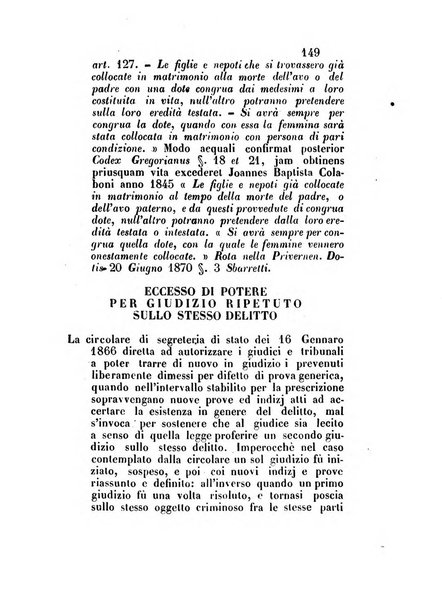 Repertorio generale di giurisprudenza dei tribunali romani