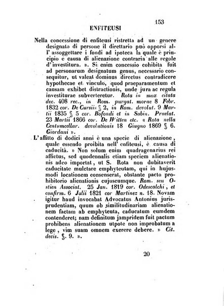 Repertorio generale di giurisprudenza dei tribunali romani