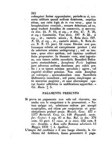 Repertorio generale di giurisprudenza dei tribunali romani