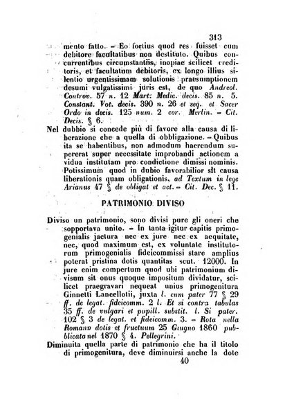 Repertorio generale di giurisprudenza dei tribunali romani