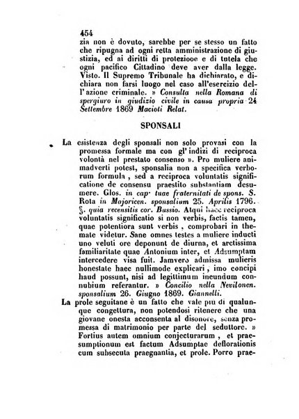 Repertorio generale di giurisprudenza dei tribunali romani