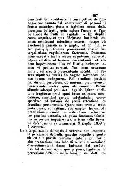 Repertorio generale di giurisprudenza dei tribunali romani