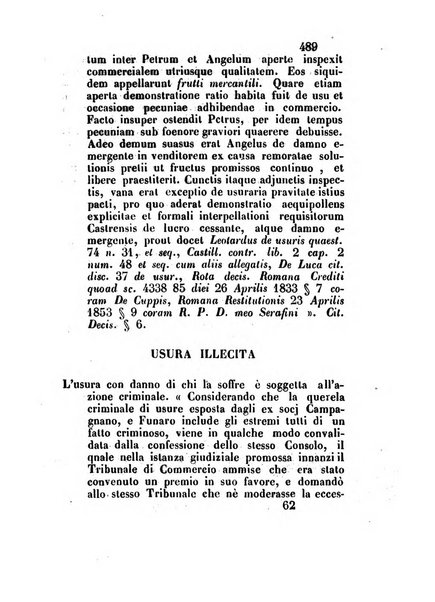 Repertorio generale di giurisprudenza dei tribunali romani