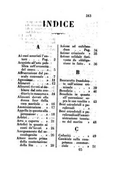 Repertorio generale di giurisprudenza dei tribunali romani