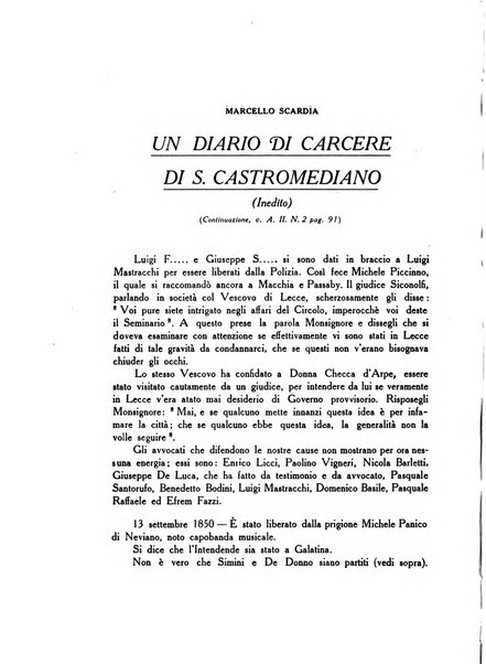 Rinascenza salentina organo della R. Deputazione di storia patria per le Puglie