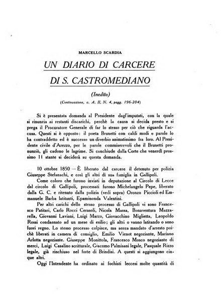 Rinascenza salentina organo della R. Deputazione di storia patria per le Puglie