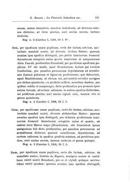 Rinascenza salentina organo della R. Deputazione di storia patria per le Puglie