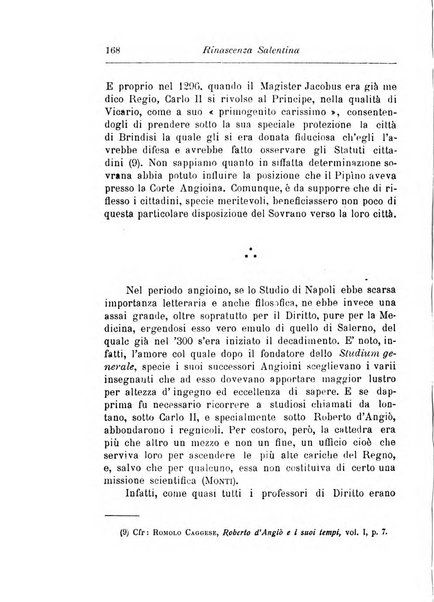 Rinascenza salentina organo della R. Deputazione di storia patria per le Puglie