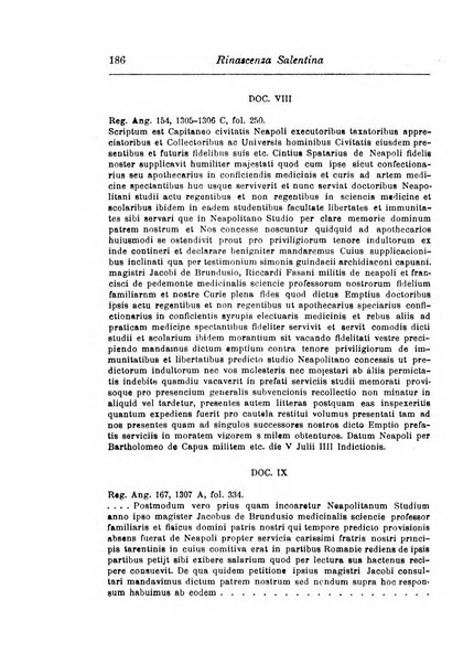 Rinascenza salentina organo della R. Deputazione di storia patria per le Puglie