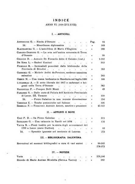 Rinascenza salentina organo della R. Deputazione di storia patria per le Puglie