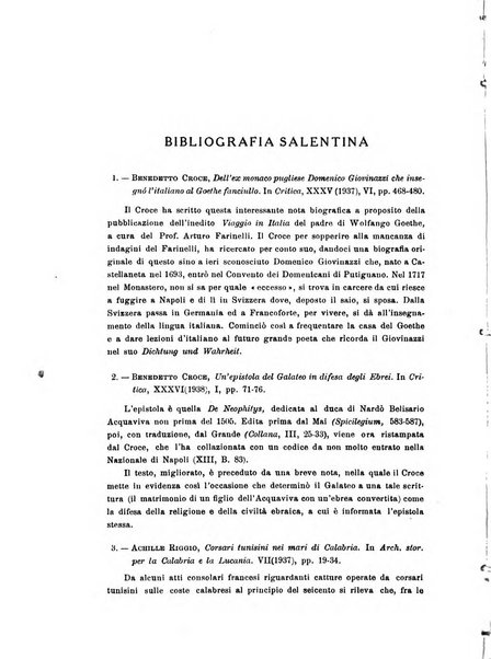 Rinascenza salentina organo della R. Deputazione di storia patria per le Puglie