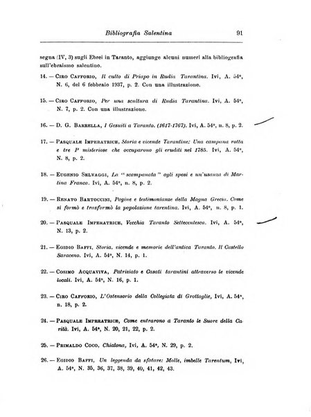 Rinascenza salentina organo della R. Deputazione di storia patria per le Puglie