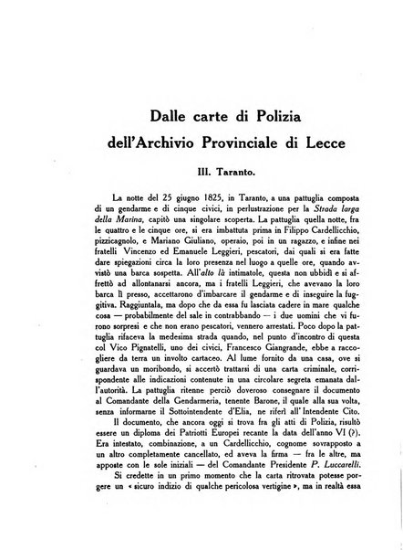 Rinascenza salentina organo della R. Deputazione di storia patria per le Puglie