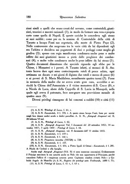 Rinascenza salentina organo della R. Deputazione di storia patria per le Puglie