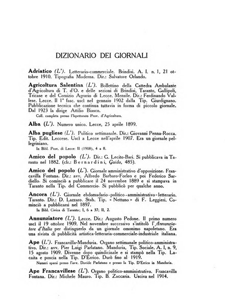 Rinascenza salentina organo della R. Deputazione di storia patria per le Puglie