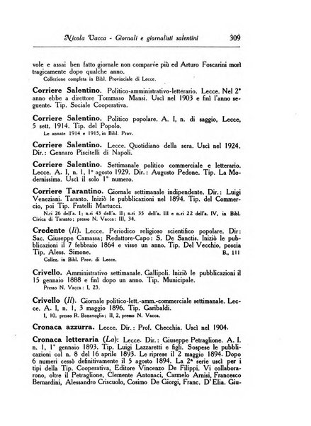 Rinascenza salentina organo della R. Deputazione di storia patria per le Puglie