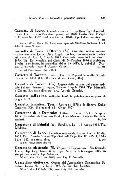 Rinascenza salentina organo della R. Deputazione di storia patria per le Puglie