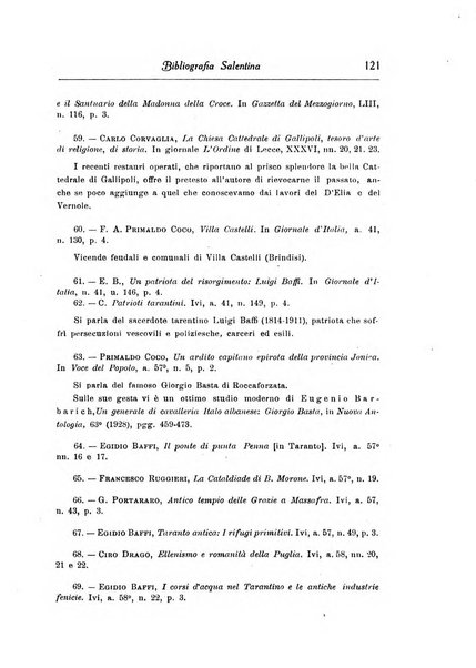 Rinascenza salentina organo della R. Deputazione di storia patria per le Puglie