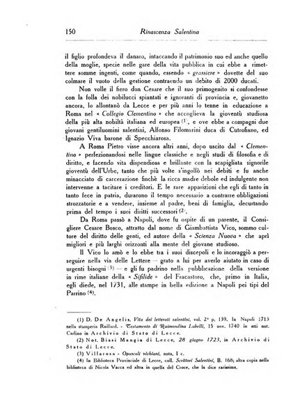 Rinascenza salentina organo della R. Deputazione di storia patria per le Puglie