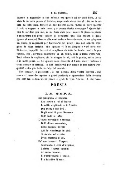 La scuola e la famiglia periodico settimanale d'istruzione ed educazione