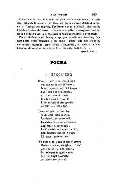 La scuola e la famiglia periodico settimanale d'istruzione ed educazione