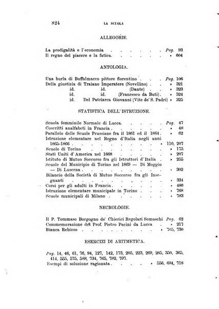 La scuola e la famiglia periodico settimanale d'istruzione ed educazione