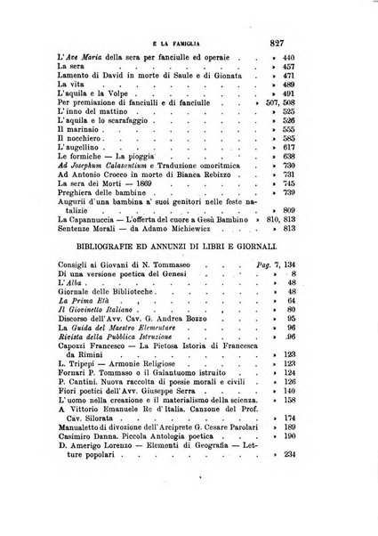 La scuola e la famiglia periodico settimanale d'istruzione ed educazione