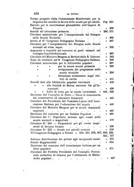 La scuola e la famiglia periodico settimanale d'istruzione ed educazione