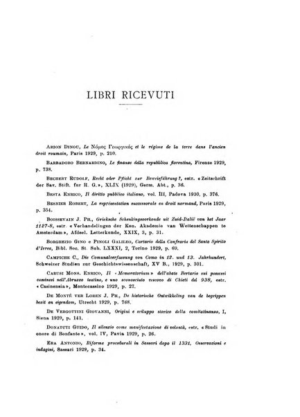 Rivista di storia del diritto italiano