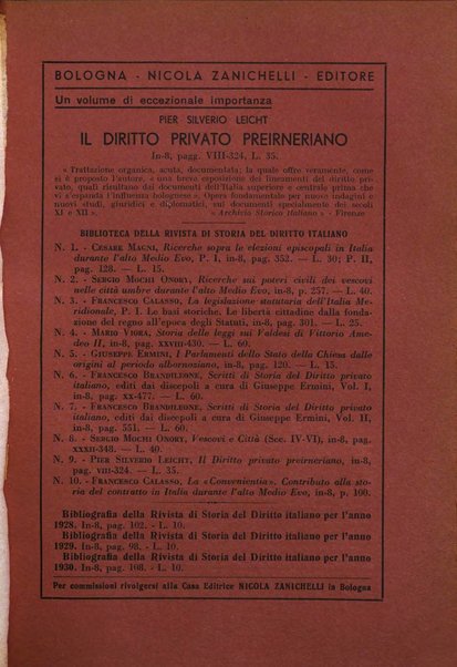 Rivista di storia del diritto italiano