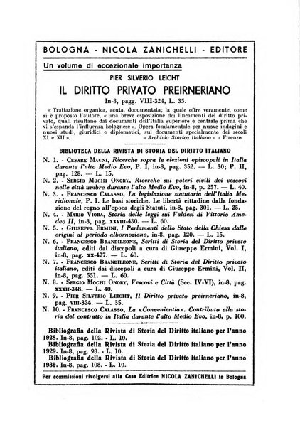 Rivista di storia del diritto italiano