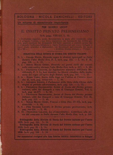 Rivista di storia del diritto italiano