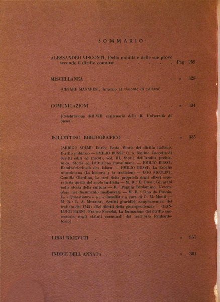 Rivista di storia del diritto italiano