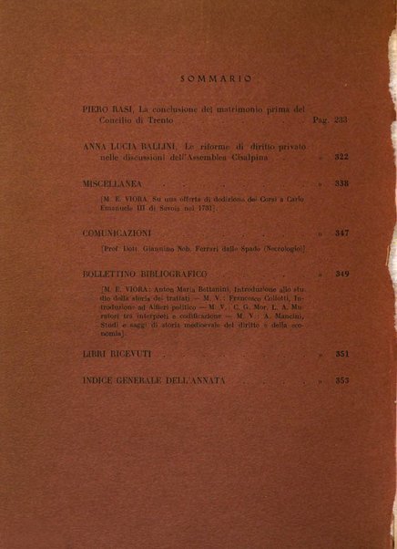 Rivista di storia del diritto italiano