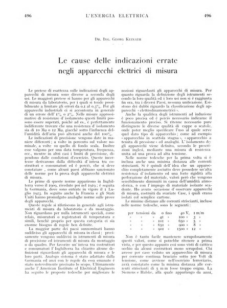 L'energia elettrica