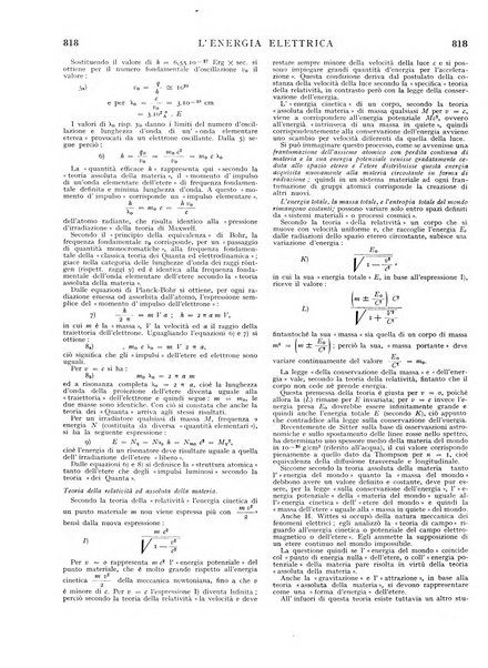 L'energia elettrica