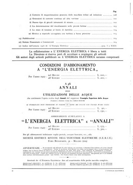 L'energia elettrica