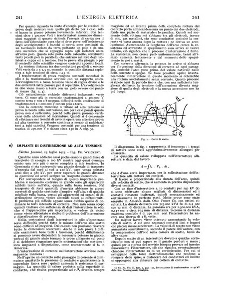 L'energia elettrica