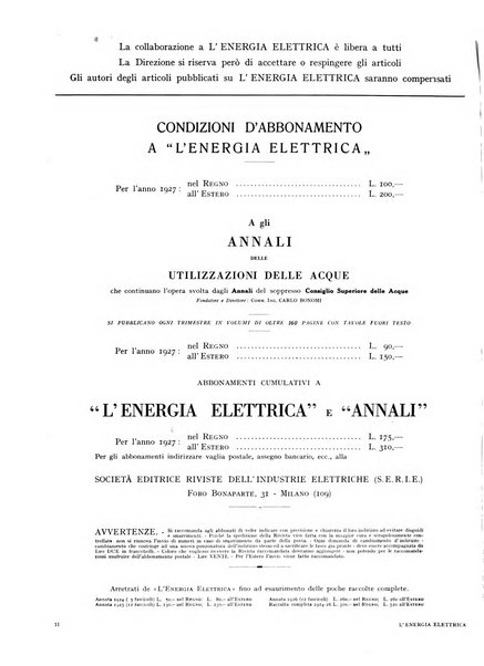 L'energia elettrica