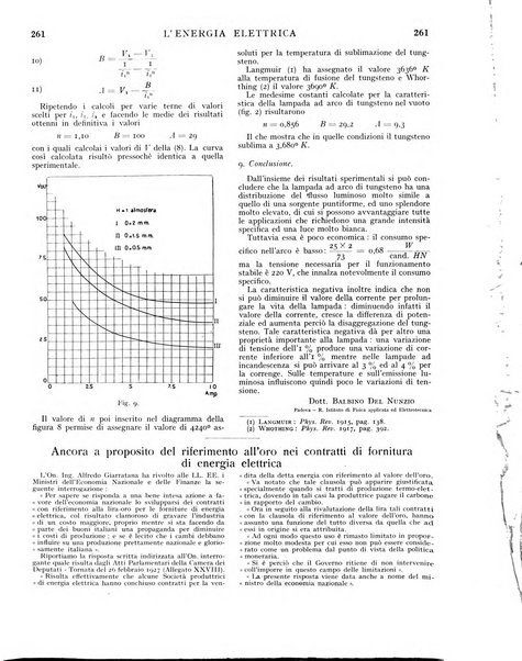 L'energia elettrica