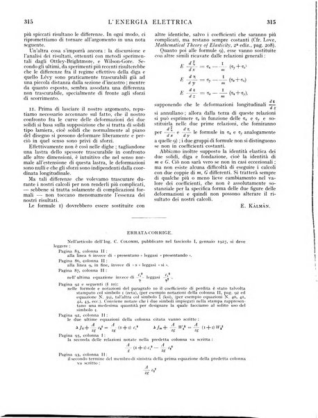 L'energia elettrica