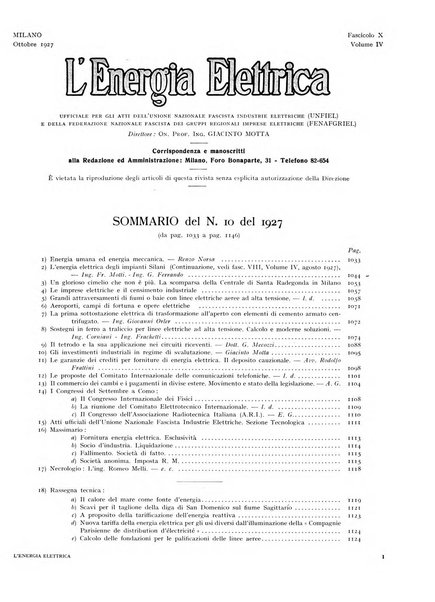 L'energia elettrica