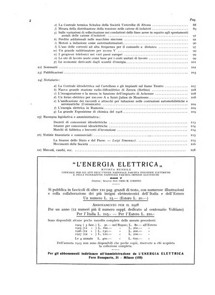 L'energia elettrica