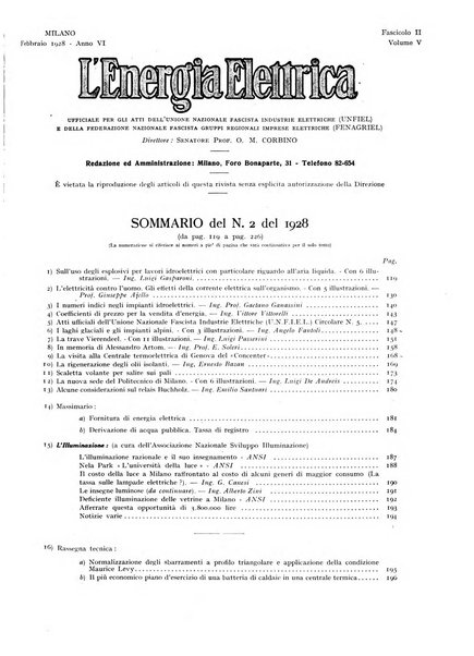 L'energia elettrica