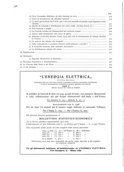 L'energia elettrica